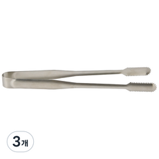 홈앤스토리 국산 올스텐 304 고급집게 #고기집게#샐러드집게#빵집게#캠핑집게, 3개