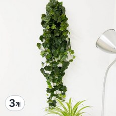 행잉플랜트 공중 아이비 넝쿨 조화 가랜드 110cm 1p, 3개, 공중아이비