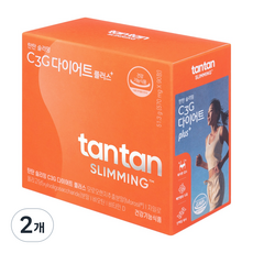탄탄슬리밍 C3G 다이어트 플러스, 2개, 90정