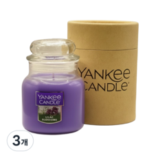 양키캔들 자캔들(스몰 선물용팩), 3개, 104g, 라일락블라섬