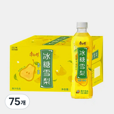 (배터짐) 중국배음료 캉스푸 빙탕쉐리 빙탕설리, 75개, 500ml