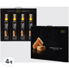 [명품]제이제이 베트남 천연 100% 아카시아 벌꿀, 4개, 500ml