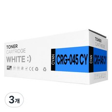 CRG-045 호환 토너 MF635Cxz MF633Cdw LBP611Cnz 613Cdwz, 3개, CRG 045 파랑