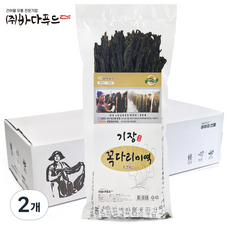 26년 햇미역 바다푸드 유권태 꼭따리 기장미역 임산부 산모용, 2개, 120g