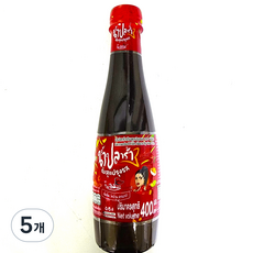 태국소스 매이핌 빠라 발효 피쉬소스 조미액젓 핌라이빠라 FERMENTED FISH SAUCE, 5개, 400ml