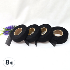 실크심지 .5cm 27M(30마), 8개, 검정