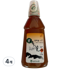 보은농협 속리산 잡화꿀, 4개, 500g