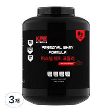 퍼스널웨이포뮬러 저렴한 가성비 단백질 프로틴 근육 식물성단백질 보충제, 2kg, 3개