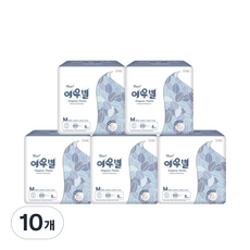 여우별 오가닉 팬티형 생리대, 10개, 5개입, 중형