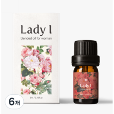 벤자롱 레이디원 특허받은 Y존에 바르는 여성청결제, 6개, 5ml