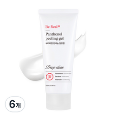 뷰티리얼 판테놀 필링젤 BeReal Panthenol peeling gel 100ml, 6개