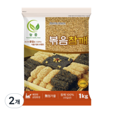 늘품 고소한 볶음참깨, 2개, 1kg