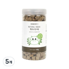 프롬벳 한우 간 동결건조 트릿 반려동물, 140g, 5개, 한우 소간