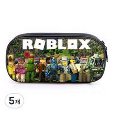ROBLOX 필통 로블록스 어린이날 선물용 굿즈, 5개, B