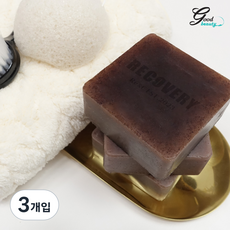 리앤씨 리커버리 커피 스크럽바 / 저자극 스크럽비누, 3개입, 120g