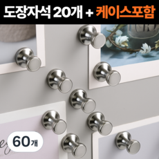 나오픽 초강력 네오디움 도장자석, 60개