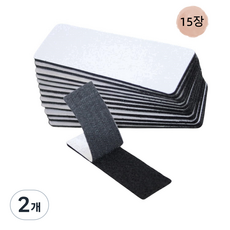 매직 테이프 각 팩당 15장 포함, 2개