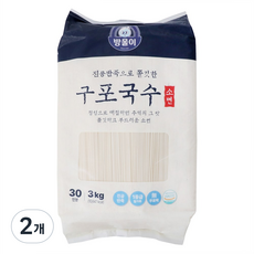 구포국수(소면), 2개, 3kg