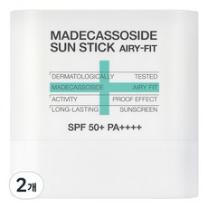 메디힐 마데카소사이드 선스틱 에어리 핏 SPF50+ PA++++, 10g, 2개 10g, 2개