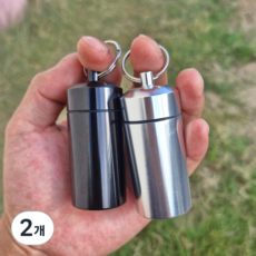 제로팟 휴대용 담배 꽁초 케이스 냄새 차단 재떨이, 2개, 블랙