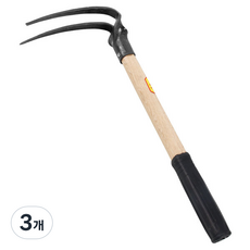 카시안 두발괭이 (D5) BN 약초 원예 풀 괭이 농기구, 3개