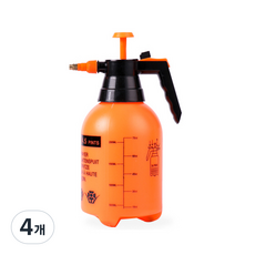 다용도 압축 분무기 2L, 4개, 혼합색상