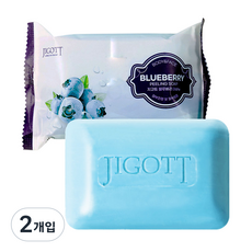 지고트 블루베리 때비누 향기로운 목욕 바디워시, 150g, 2개입