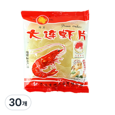 (배터짐) 하이룽 따랜 hai long새우칩 하편 샤편 샤팬 중국과자, 150g, 30개