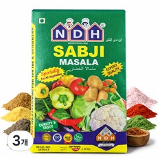 NDH 사브지 마살라(SABJI MASALA), 3개, 100g