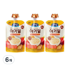 [달콤진] 아이얌 아기밀, 닭감자고구마진밥, 100g, 6개