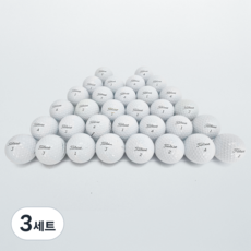 [리볼드골프]품질보증!!타이틀리스트 PRO V1 3피스 화이트 로스트볼, 3세트, 24개입, 3피스 화이트 A+급