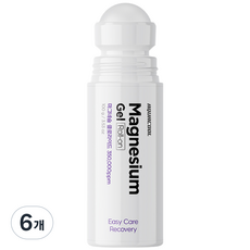 아쿠아쿨 마그네슘 겔 롤온 / 350000ppm 쿨+핫 손에묻지않는 간편케어, 6개, 1개입