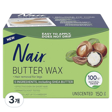 네어 버터왁스, 3개, 150g