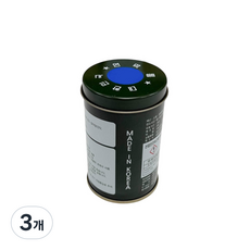 국산 연막탄 1분용 (소방훈련용 신호 구조용 공연연출 행사 누구나 사용 가능), 3개, 파란색