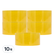 오공본드 경포장 OPP 아크릴타입 박스테이프 길이 50m x 너비 48mm 투명, 10개