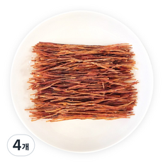 춘태유통 쫄깃한 오징어소면 맥주안주 아이간식, 4개, 150g