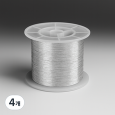 구리연선 100M 얇은 구리선 공예철사 구리철사 동와이어, 4개