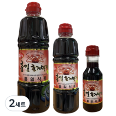 홍일식품 홍게간장 홍게맛장소스, 1.6L, 2세트