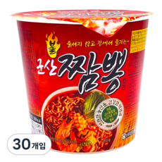 군산원예농협 군산불짬뽕 컵라면 6개입, 5박스
