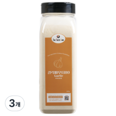 더테이스트랩 마늘가루 분말 갈릭 파우더, 3개, 500g