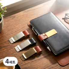 한스터프 다이어리펜홀더 볼펜꽂이 펜꽂이 수첩 클립, 12개, 1세트