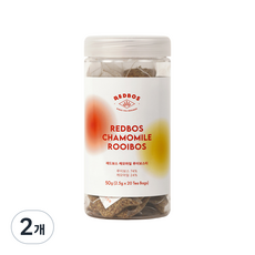 레드보스 캐모마일 블렌딩 루이보스티, 2개, 20개입, 2.5g
