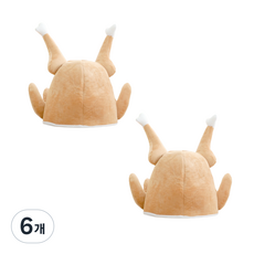 리빙듀오 파티 인형탈 인생네컷 생일 학예회 할로윈, 42.통닭인형탈, 6개