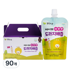 자연식품 자연이 만든 더 진한 도라지배즙 스파우트, 100ml, 90개