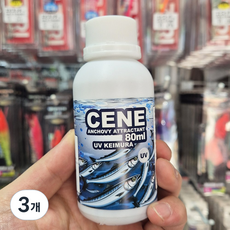 세네 집어제 붓 타입 바르는 미끼 유인제 80ml, 3개
