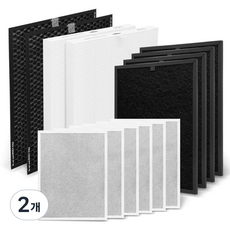 코웨이 AP-1717A 공기청정기 호환 필터 2개 듀얼파워 AP-1515D 1년 세트 17평형, 1년 세트 (헤파2+탈취2+기능성4)