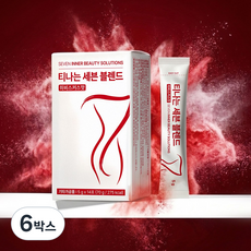 티나는 세븐 블렌드 붓기관리 데일리 차, 6박스