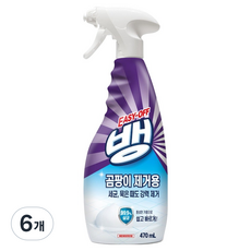 이지오프뱅 곰팡이&살균 강력 세정제 470ml 곰팡이 제거제 욕실청소 화장실청소세제 화장실곰팡이제거제, 6개