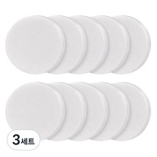 뮤즈 고밀도 압축 원형 우드락 5T 10개입 / 지름 7.5cm DIY 만들기재료, 3세트, 5mm