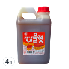 강남식품 강남 맥아 물엿, 4개, 3kg
